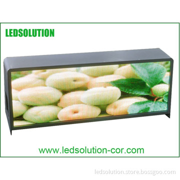 Mobile Advertising LED Video Display for Taxi Roof